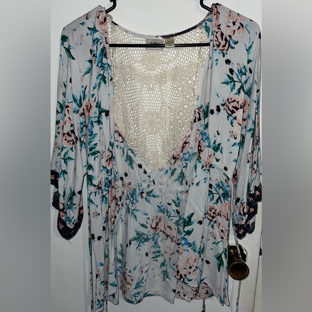 Floral Thin Cardigan